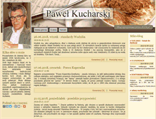 Tablet Screenshot of kucharski.jg24.pl